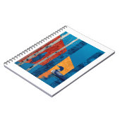 Wild Loon Spiral Photo Notebook ノートブック (左側)