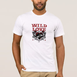 Wild Love Tシャツ - 大胆で自由なデザイン