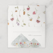 Wild Mountain Folded Place Card プレイスカード (外部開封)