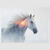 Wild Mustang at Sunset 薄葉紙 (正面)