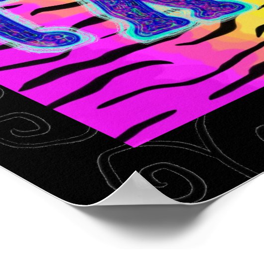 Wild Neon Animals ポスター (角)