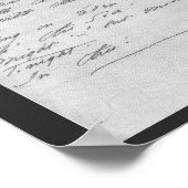 Wild nights, wild nights Manuscript  ポスター (角)