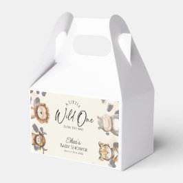 Wild Oneサファリベビーシャワー  フェイバーボックス