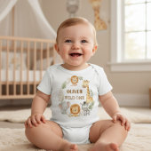 Wild One お誕生日おめでとう サファリベビー ベビーTシャツ