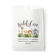 Wild One ジャングルサファリ動物 1歳 誕生日