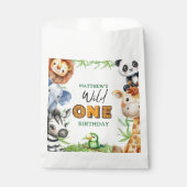 Wild One ジャングルサファリ 1歳の誕生日 フェイバーバッグ (正面)