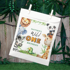 Wild One ジャングルサファリ 1歳の誕生日  フェイバーバッグ