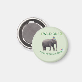 Wild One ゾウの誕生日記念グッズ マグネット