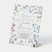 Wild One 1st Birthday Time Capsule Sign 台座サイン (正面)