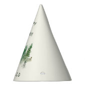 Wild One 1st Birthday Woodland Watercolor パーティーハット (右)