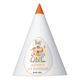 Wild One Animal 1st Birthday Party | Safari Jungle パーティーハット