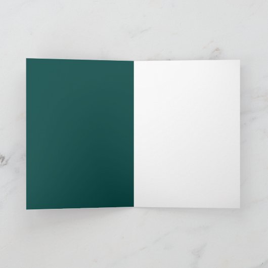 Wild One Cute Jungle Animal Child's 1st Birthday  招待状 (内部)