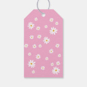 Wild One Daisy Birthday – Girl’s First Birthday ギフトタグ (裏面)