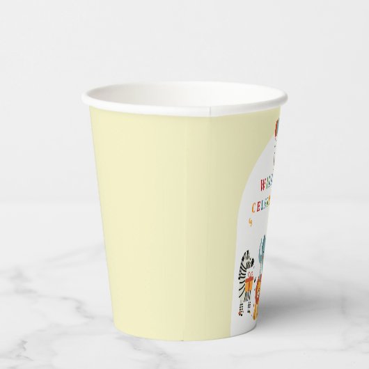 Wild One First Birthday 紙コップ (右)