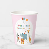 Wild One First Birthday 紙コップ (正面)