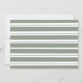 Wild One Jungle Photo Thank You 招待状 (裏面)