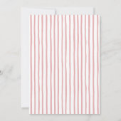 Wild One Jungle Safari 1st Birthday Party 招待状 (裏面)