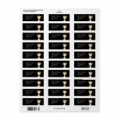 Wild One Jungle Safari Baby Shower Party ラベル (フルシート)