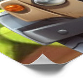 Wild One Jungle Safari Birthday Banner – 1st Birth ポスター (角)