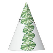 Wild One Jungle Safari Birthday for Boys パーティーハット (裏面)