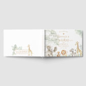 Wild One Jungle Safari Guestbook ゲストブック (全面)