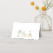 Wild One Jungle Safari Place Card プレイスカード (裏面)