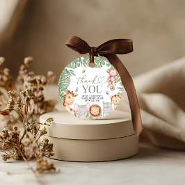 Wild One Jungle Thank You Tag フェイバータグ