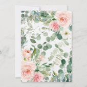 Wild One Party Animals 1st Birthday Invitation 招待状 (裏面)