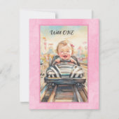 Wild ONE Party Digital Download Invitation 招待状 (正面)