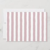 Wild One Photo 1st Birthday Invitation 招待状 (裏面)