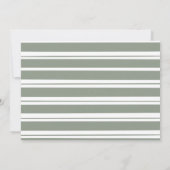 Wild One Photo Birthday Invite 招待状 (裏面)