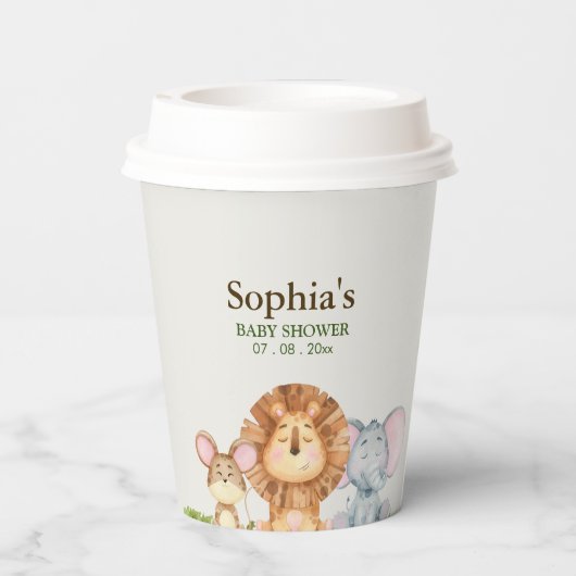 Wild One Safari  紙コップ (裏面)