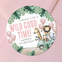 Wild One Safari 1st Birthday