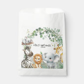 Wild One Safari Cute Jungle Animals Baby Shower  フェイバーバッグ (正面)