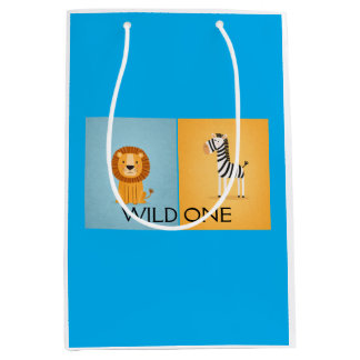 Wild one Safari Gift Bag ミディアムペーパーバッグ