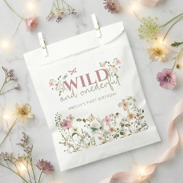 Wild & Onederful Wildflower 1st Birthday Party フェイバーバッグ