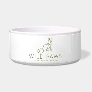 Wild Paws セラミックペットボウル (大) ボウル