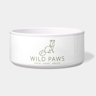 Wild Paws セラミックペットボウル (大) ボウル