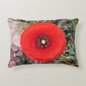 Wild Poppy Accent Pillow アクセントクッション (正面)