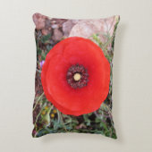 Wild Poppy Accent Pillow アクセントクッション (裏面(縦))