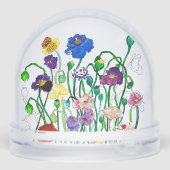 Wild Poppy Watercolor Birthday (裏面)