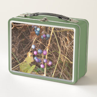 Wild Porcelain Berry Vine In Nature Lunch Box メタルランチボックス