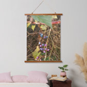 Wild Porcelain Berry Vine In Nature Tapestry  吊り下げ型タペストリー (寝室)