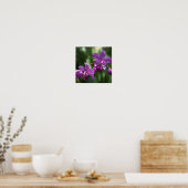 Wild Purple Orchids on Poster ポスター (キッチン)