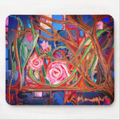 Wild roses マウスパッド (正面)