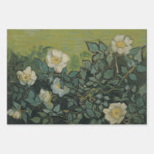 Wild Roses by Vincent van Gogh ラッピングペーパーシート (正面2)