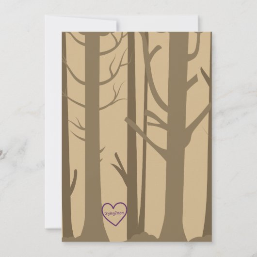 Wild Rumpus Birthday 招待状 (裏面)