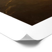 Wild Running Horses: Western Rustic Wildlife Art ポスター (角)