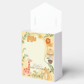 Wild Safari Adventure Awaits Baby Shower フェイバーボックス (オープン)