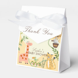 Wild Safari Adventure Awaits Baby Shower フェイバーボックス